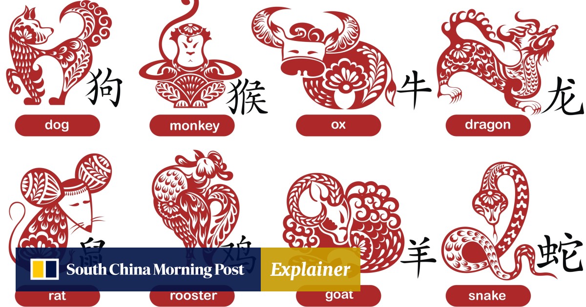 What Chinese animal am I? Characteristics of the Dragon, Snake, Horse, Goat, Monkey, Rooster, Dog, Pig, Rat, Ox, Tiger and Rabbit and when their years fall