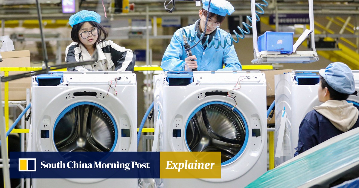 How much is China’s massive tradein programme driving consumption of