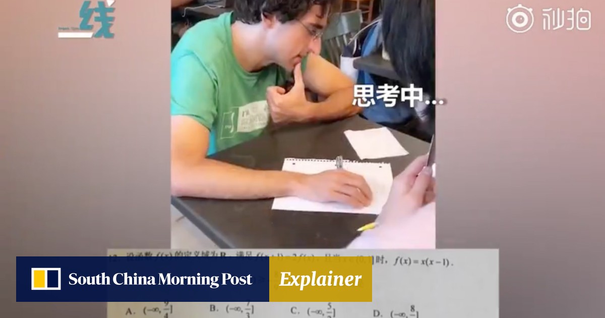 Chinese University Entrance Exam Maths Question Leaves Us Teacher Stumped South China Morning Post