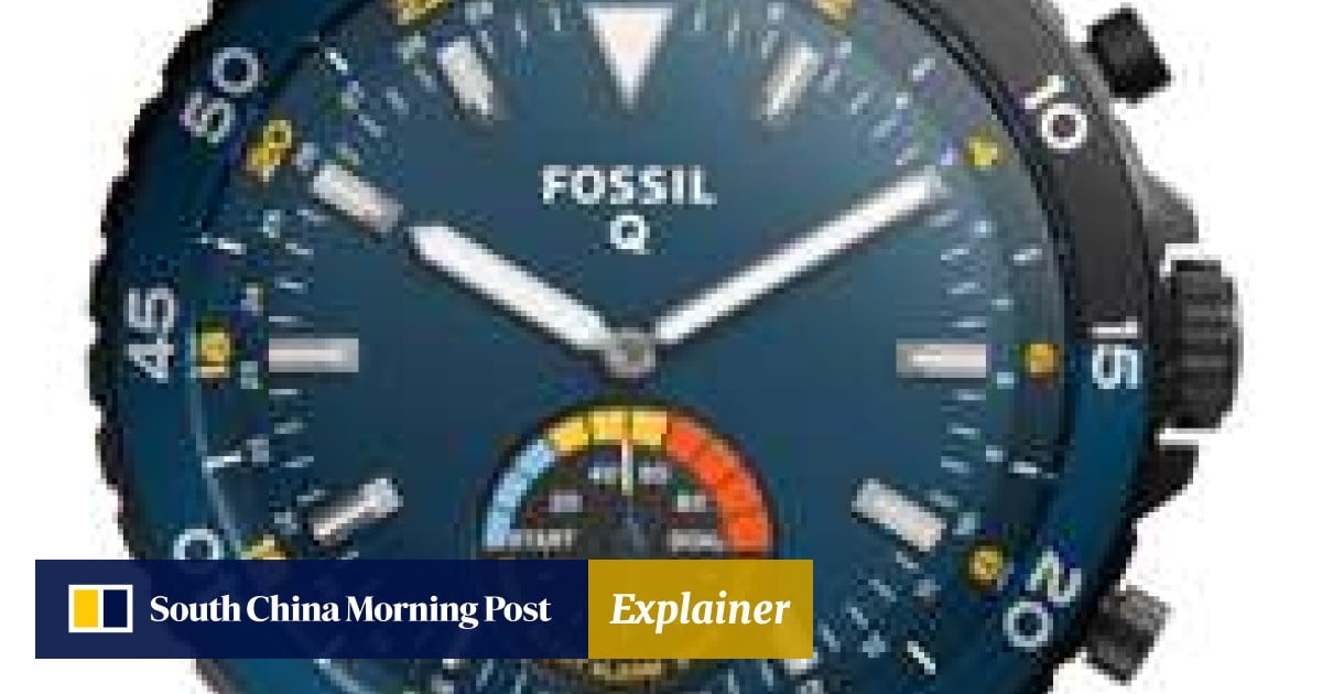 Fossil q crewmaster hotsell hybrid smartwatch ftw1124
