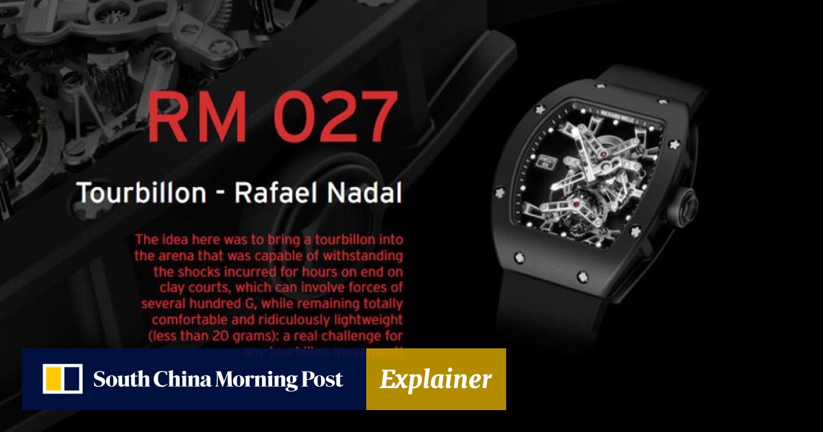 Muscle cramp puts Rafael Nadal s US 725 000 Richard Mille watch in spotlight South China Morning Post