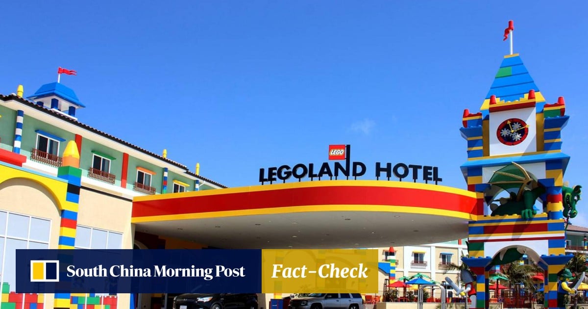 Legoland hotel check store out