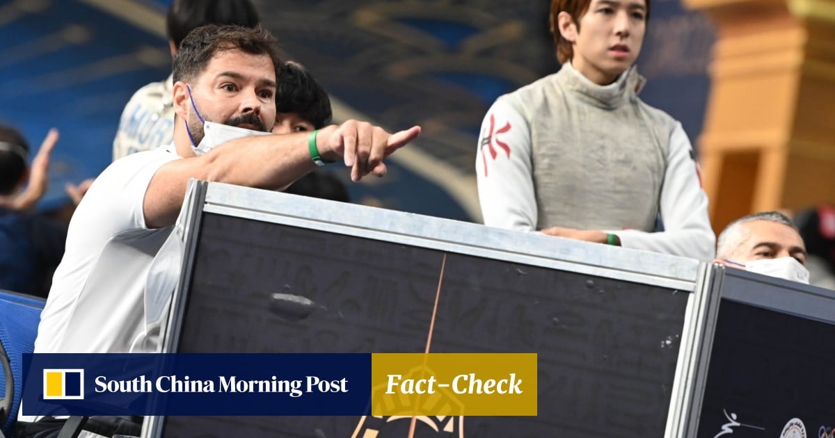 Fencing World Cup Fujairah: South Korea's Sera Song strikes back at Hong  Kong's Vivian Kong with sudden-death épée win