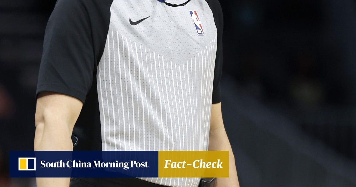 Nike nba discount referee jersey