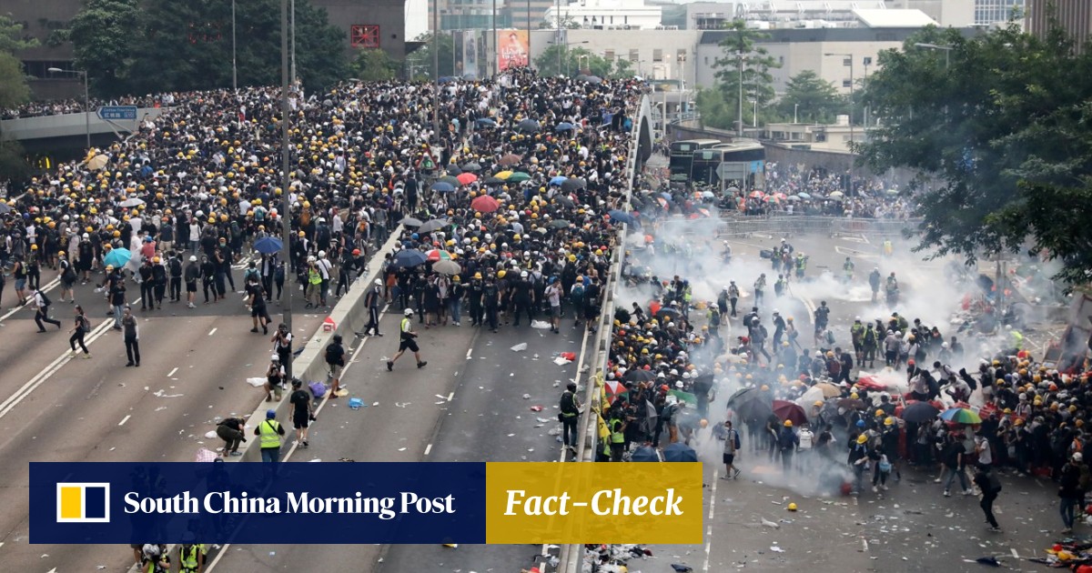 In Hong Kong Protests Did Police Use Excessive Force Or Issue A Proportional Response South China Morning Post