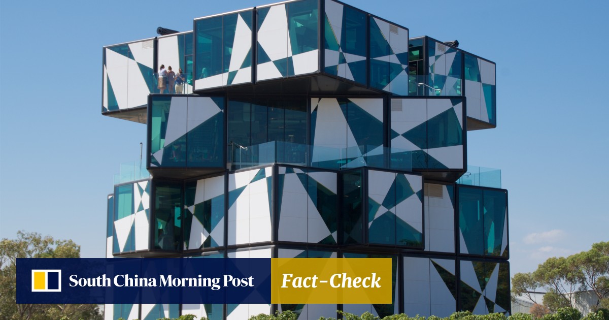 The D Arenberg Cube Australian Vineyard Grows Five Storey Rubik S