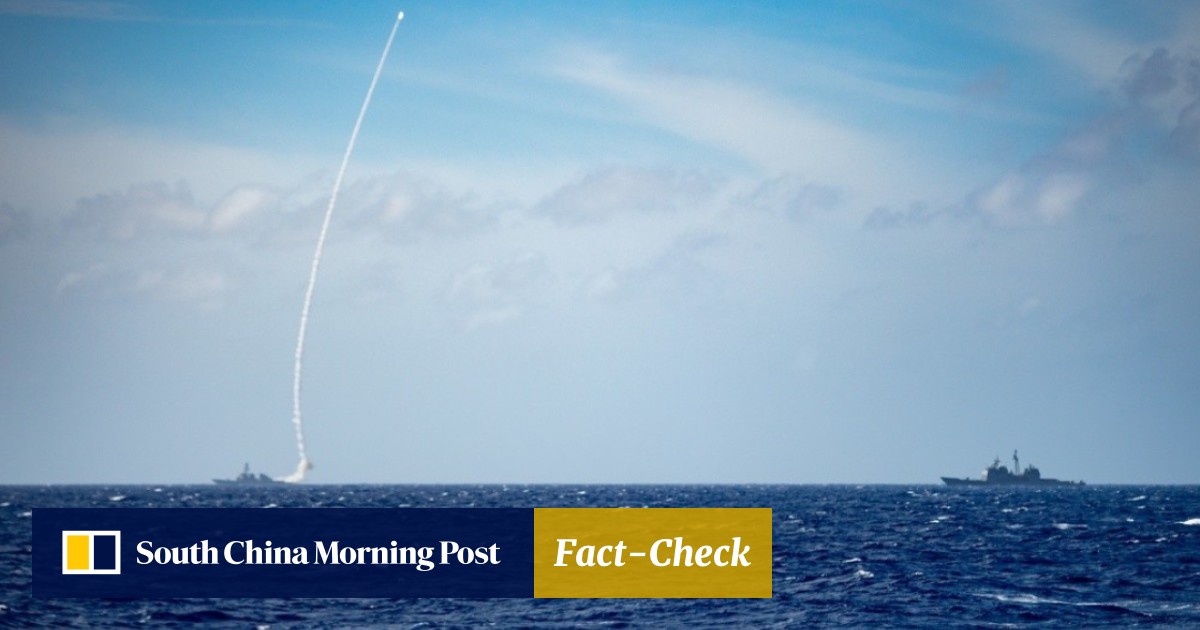 Us Navy Launches Live Fire Missiles In Warning To China South China Morning Post