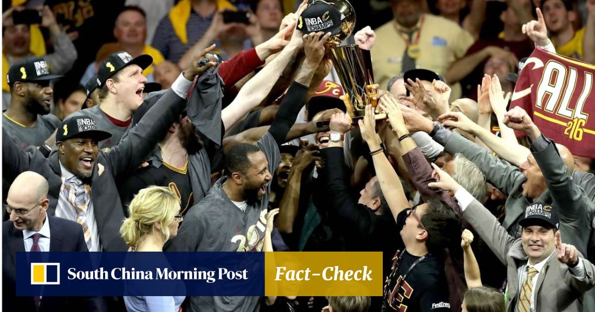 Cleveland Cavaliers edge Golden State Warriors to complete greatest comeback in NBA Finals Series South China Morning Post