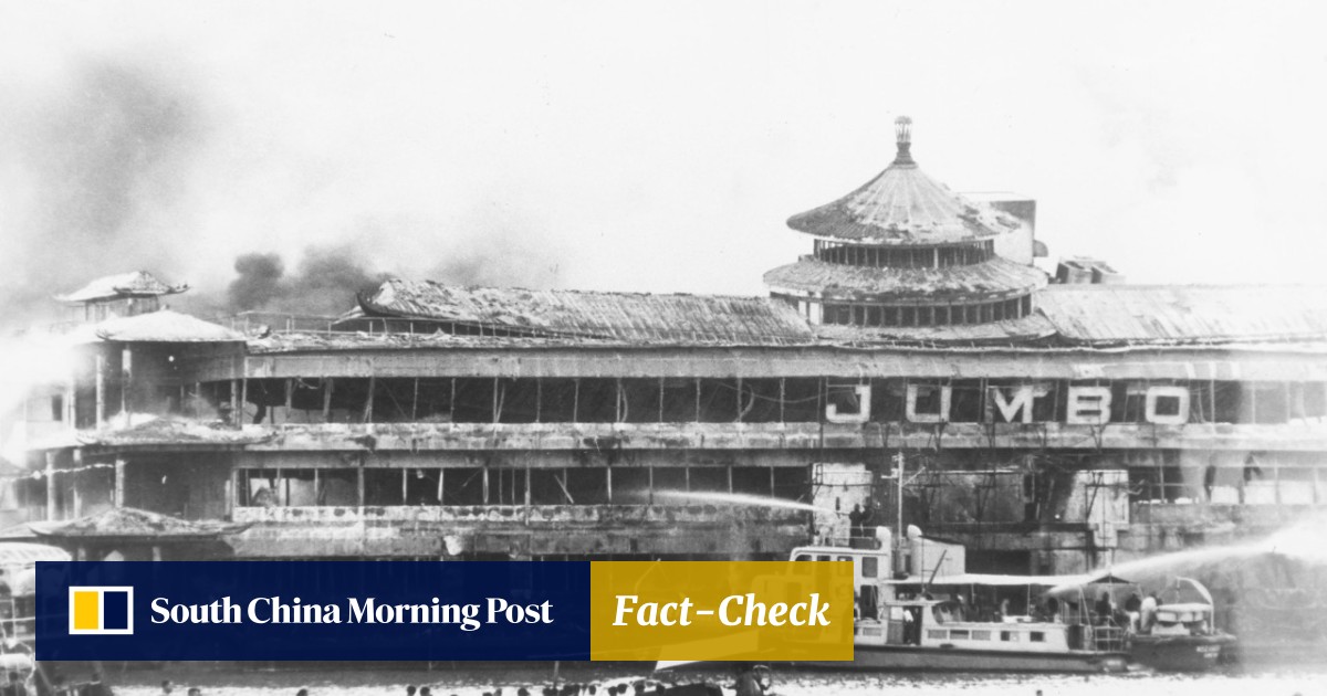 How deadly fire at Hong Kong's Jumbo floating restaurant killed 34