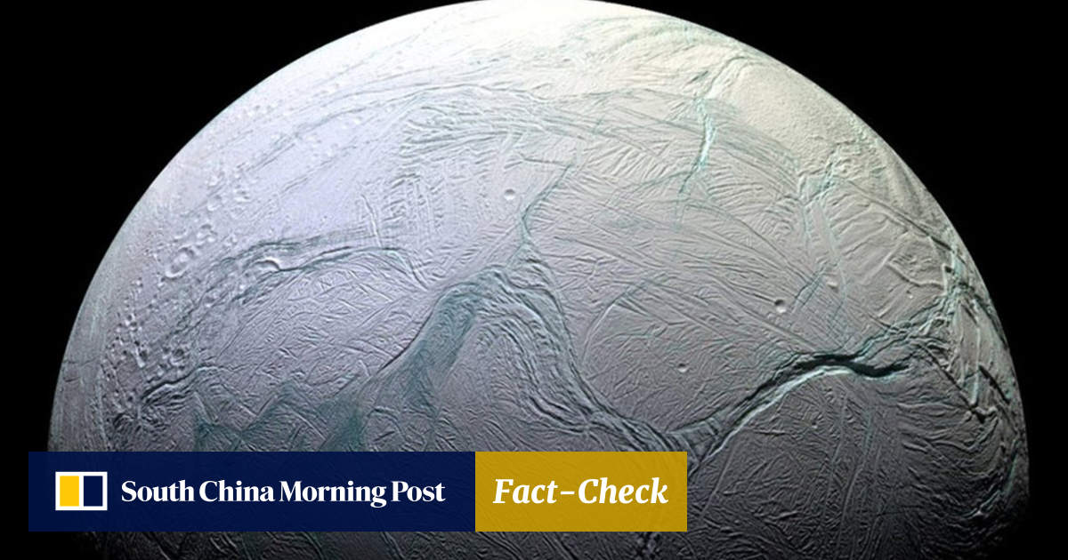 Saturn's moon Enceladus