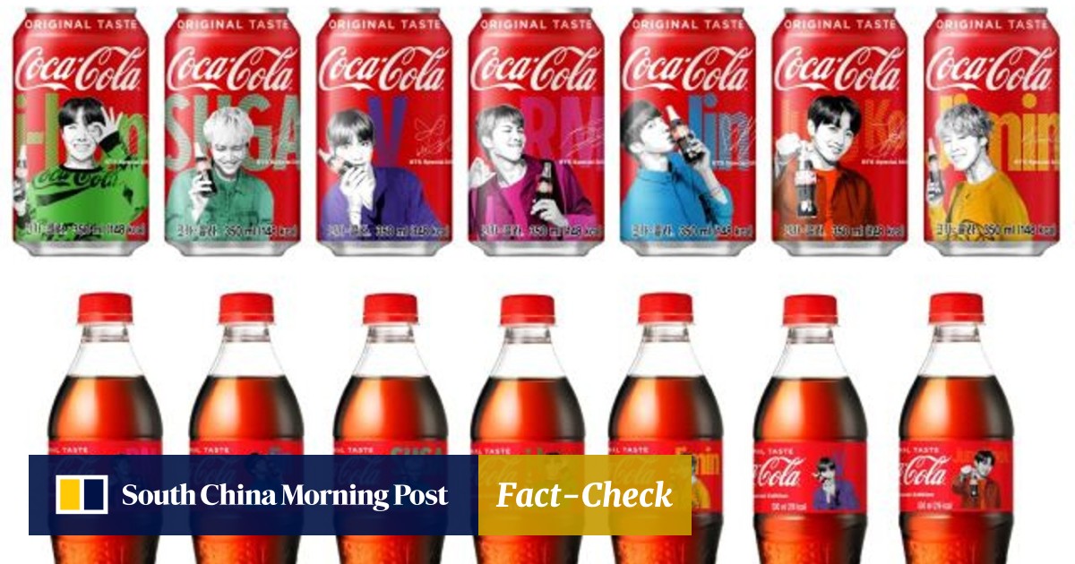BTS コカ・コーラ 缶バッジ Coca-Cola teams up with Korean boy band BTS in limited-edition