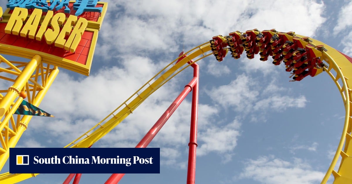 China Rides European thrill-seekers ride on 100 roller coasters in 17 days across ...