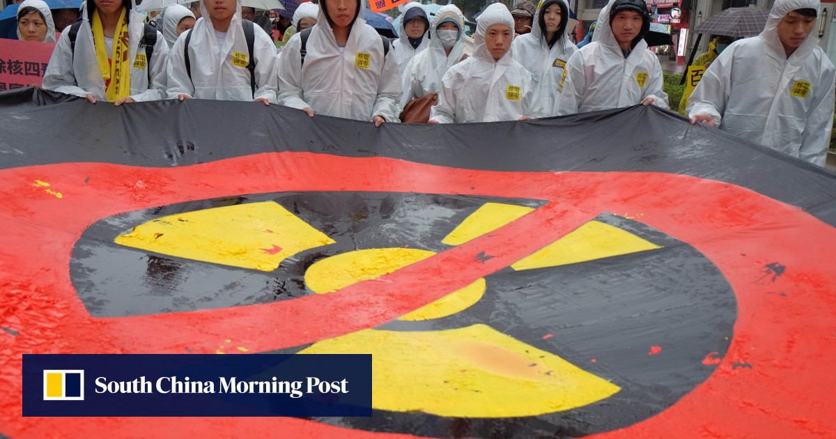 Thousands rally for end to nuclear power in Taiwan South China
