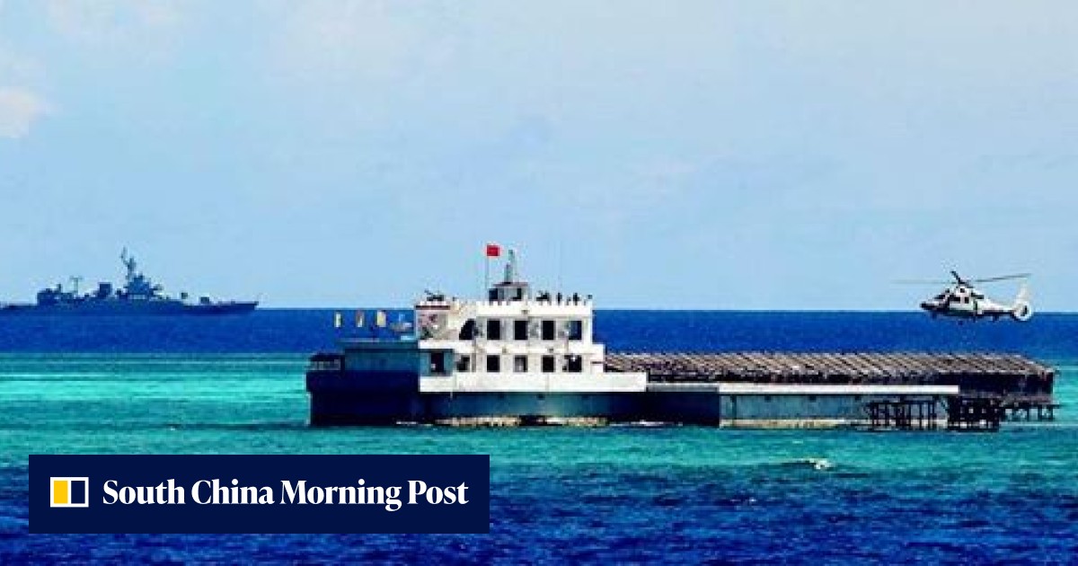Philippines protests to China over land reclamation in disputed reef ...