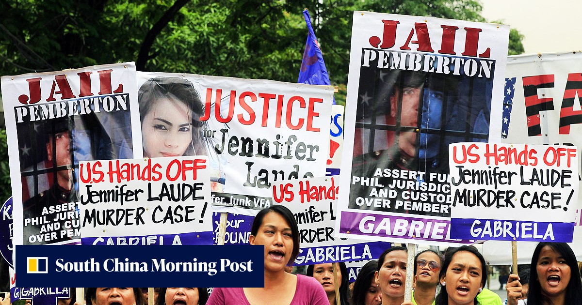 US marine goes on trial over hotel death of his Filipino transgender ...