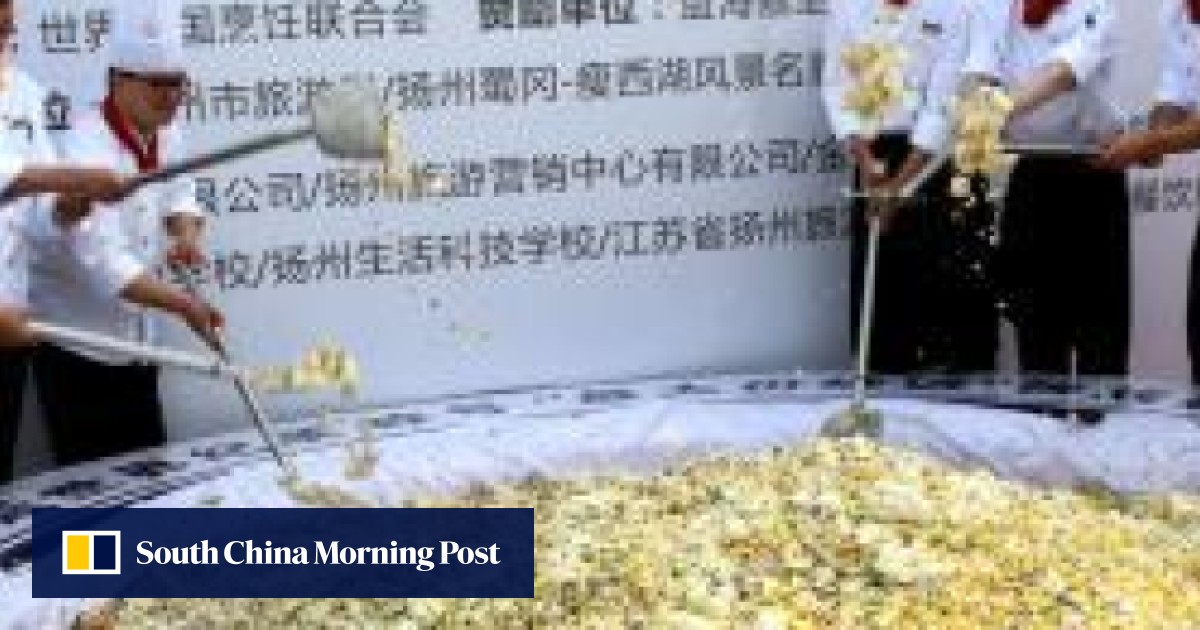 Yangzhou's fried-rice event was a publicity push that just went to ...