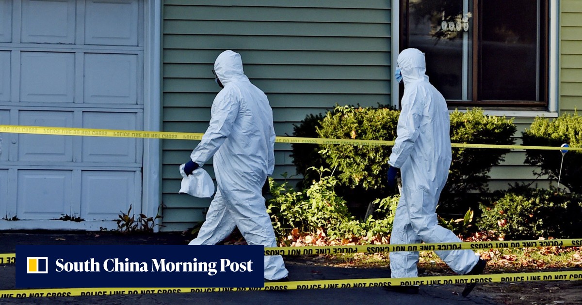 Case of Chinese couple and their two young sons bludgeoned to death in ...