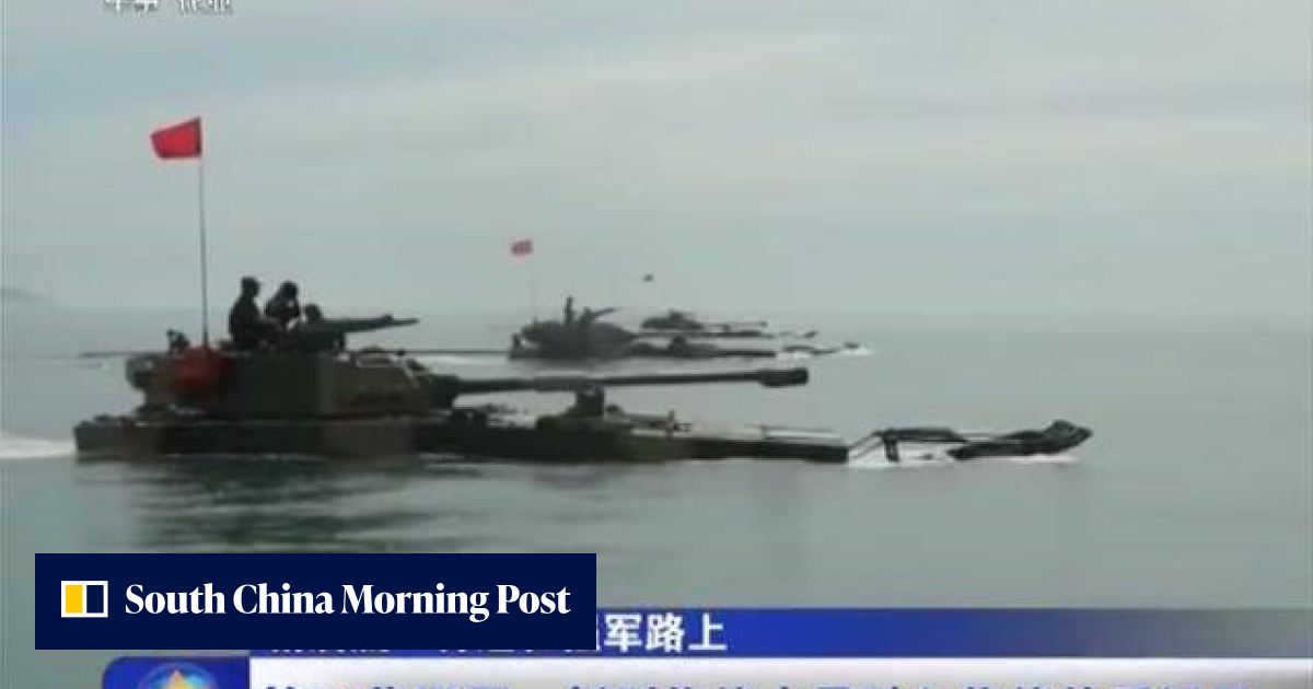 China’s PLA forces carry out landing drills near Taiwan outpost days ...