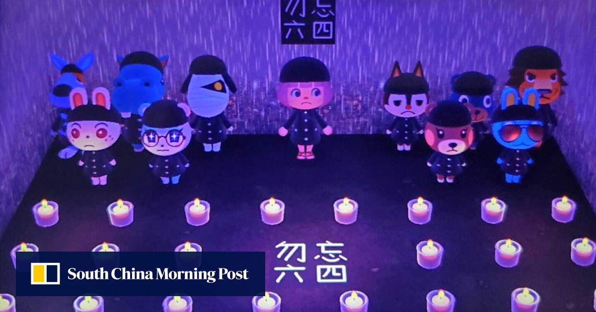 Animal Crossing players organize virtual vigils for the Tiananmen Square crackdown