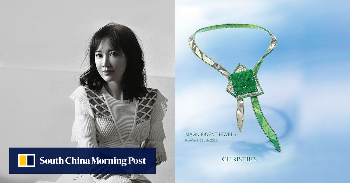 Contemporary high jewellery artist Anna Hu masterpiece goes to block today at Christie's New ... Contemporary high jewellery artist Anna Hu masterpiece goes to block today at Christie's New ...