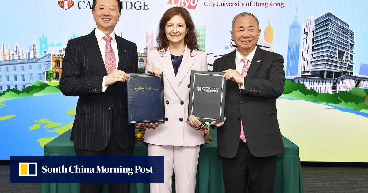 Landmark in global research collaboration sealed by CityUHK and Cambridge Landmark in global research collaboration sealed by CityUHK and Cambridge
