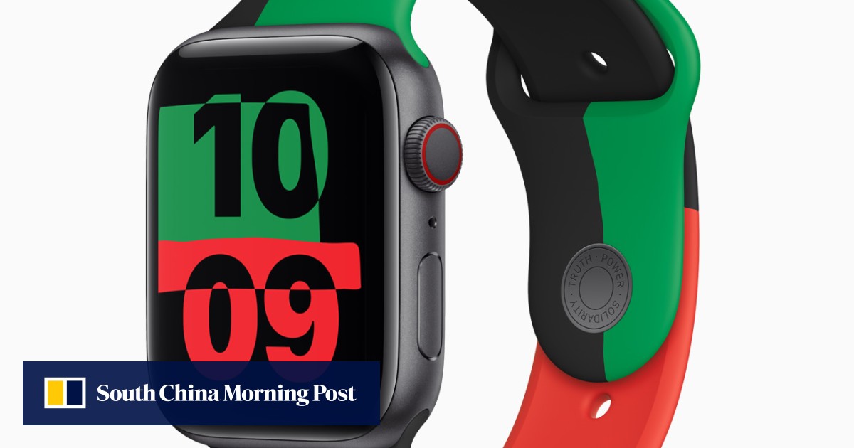 Black Unity Apple Watch s powerful symbolism Black History Month marked with a Sport Band in Pan African flag colours Truth. Power. Solidarity engraving and more South China Morning Post