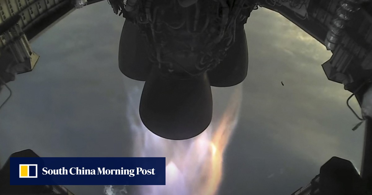 SpaceX's fourth test of giant moon rocket ends in another ...
