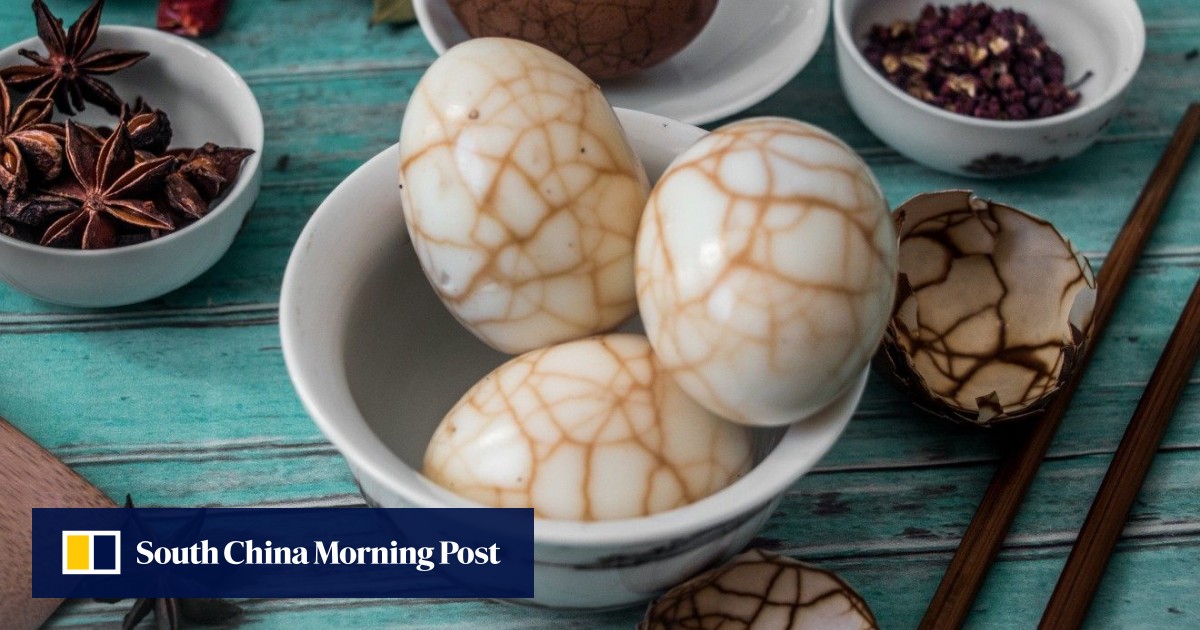 How Chinese tea eggs get their unique colour and taste South China
