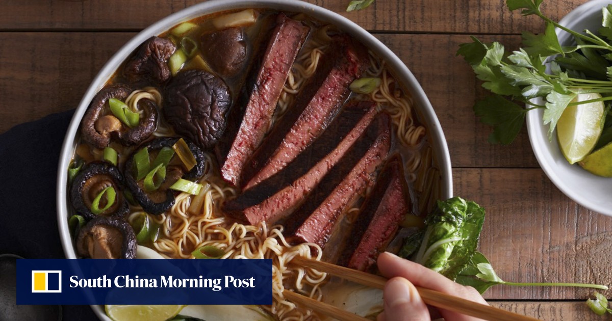 Startup uses mushrooms to make plantbased meat that mimics the