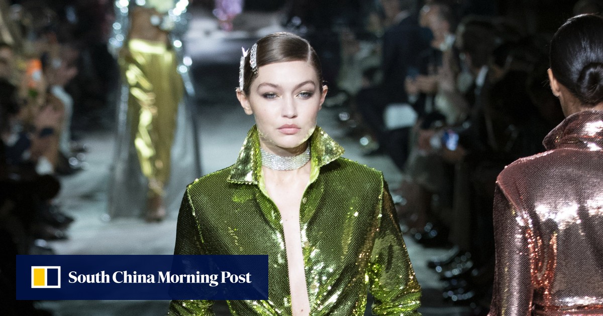 New York Fashion Week 2021: Gigi Hadid showed off Tom Ford's disco