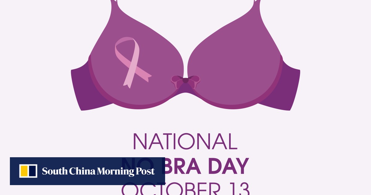 Are you joining in 'No Bra Day' today? The breast cancer awareness