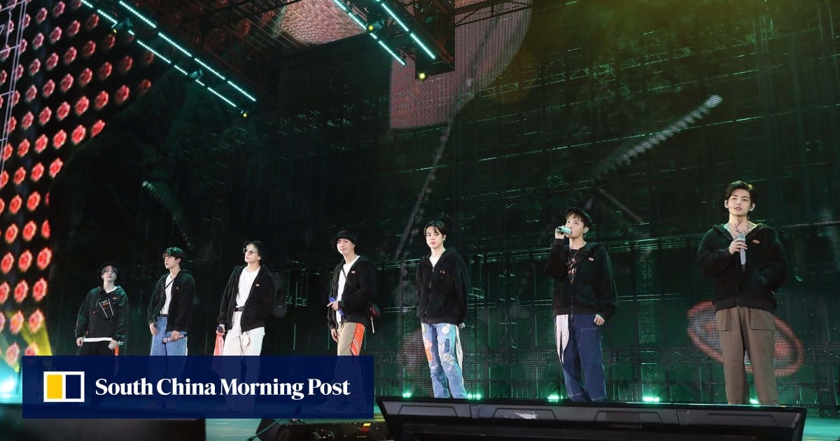 BTS's Permission to Dance on Stage online concert packed