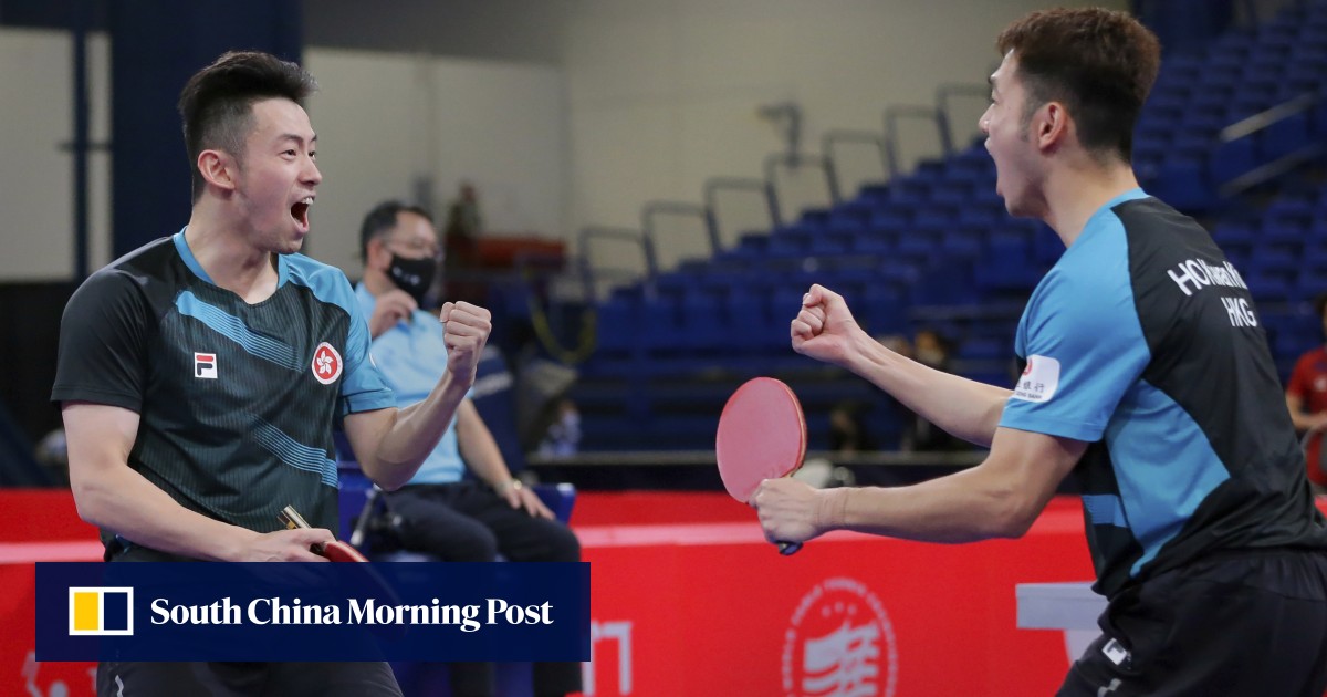 Hong Kong table tennis pairs battle into quarterfinals at World