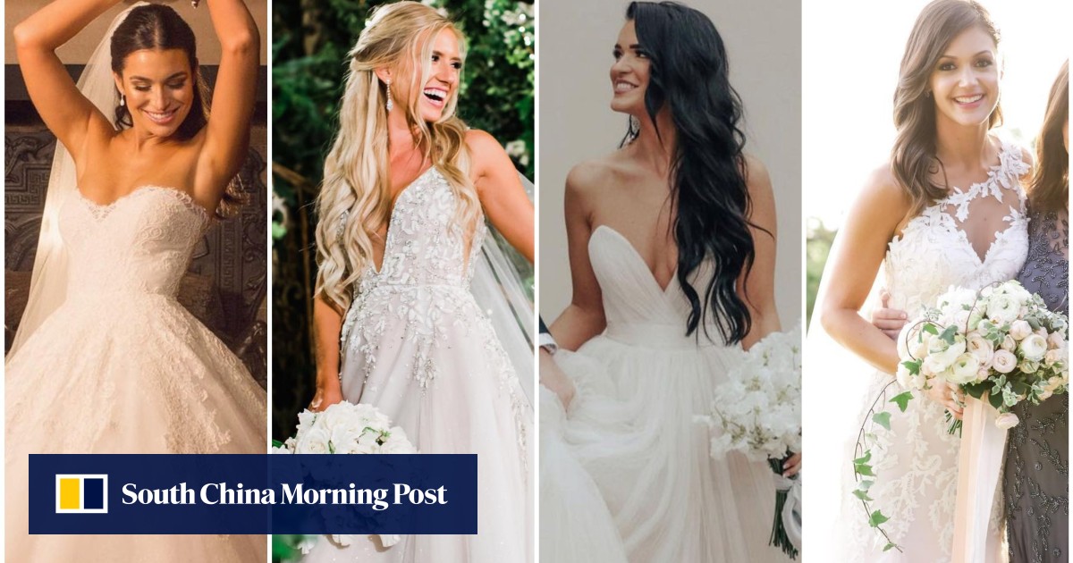 The 10 best wedding dresses from The Bachelor the hit reality TV show s brides chose stunning couture by Badgley Mischka Monique Lhuillier Maggie Sottero and more South China Morning Post