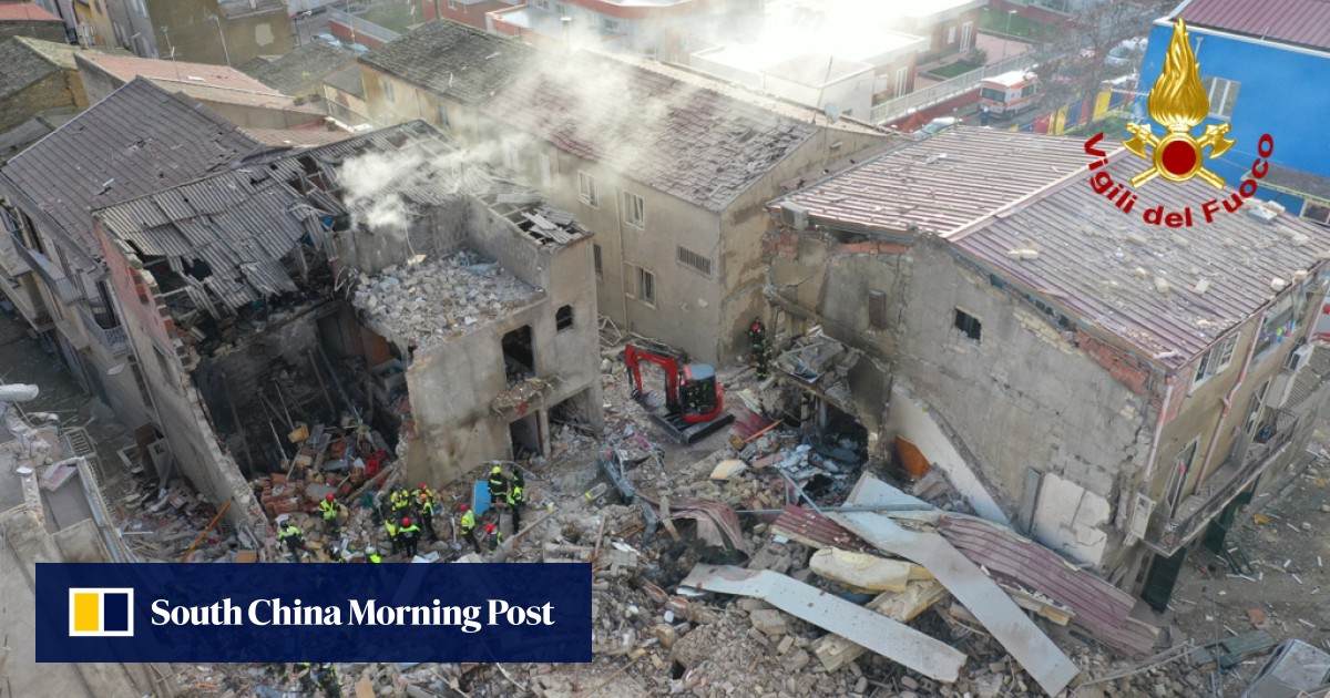 Sicily 3 reported dead, 6 missing after explosion causes buildings to