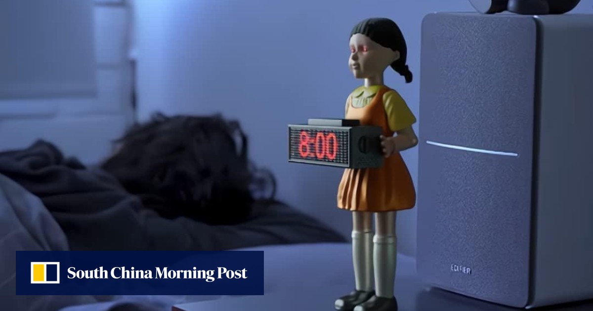 Best Squid Game Christmas gifts for the fan in your life doll alarm