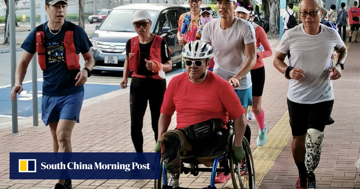 Runner wants to push someone in a wheelchair across America