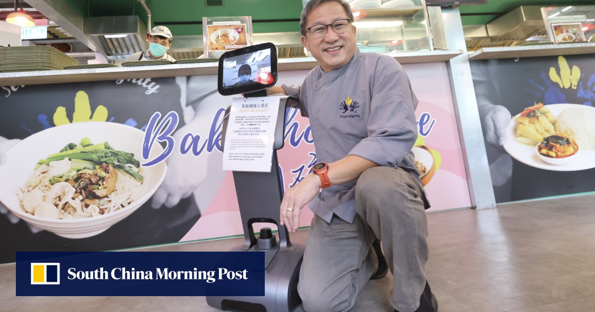 These robots in hotels and restaurants are controlled by real people – how remote jobs are giving 2 paraplegic Hongkongers a new lease of life | South China Morning Post