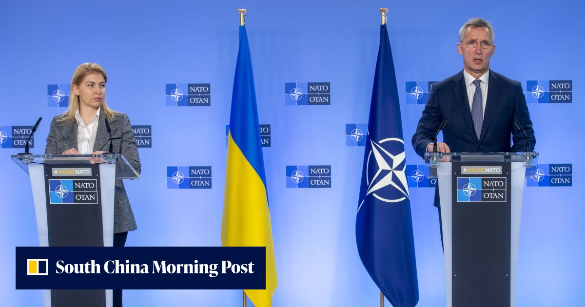 Nato chief warns Russia of ‘severe costs’ if Ukraine is attacked ...