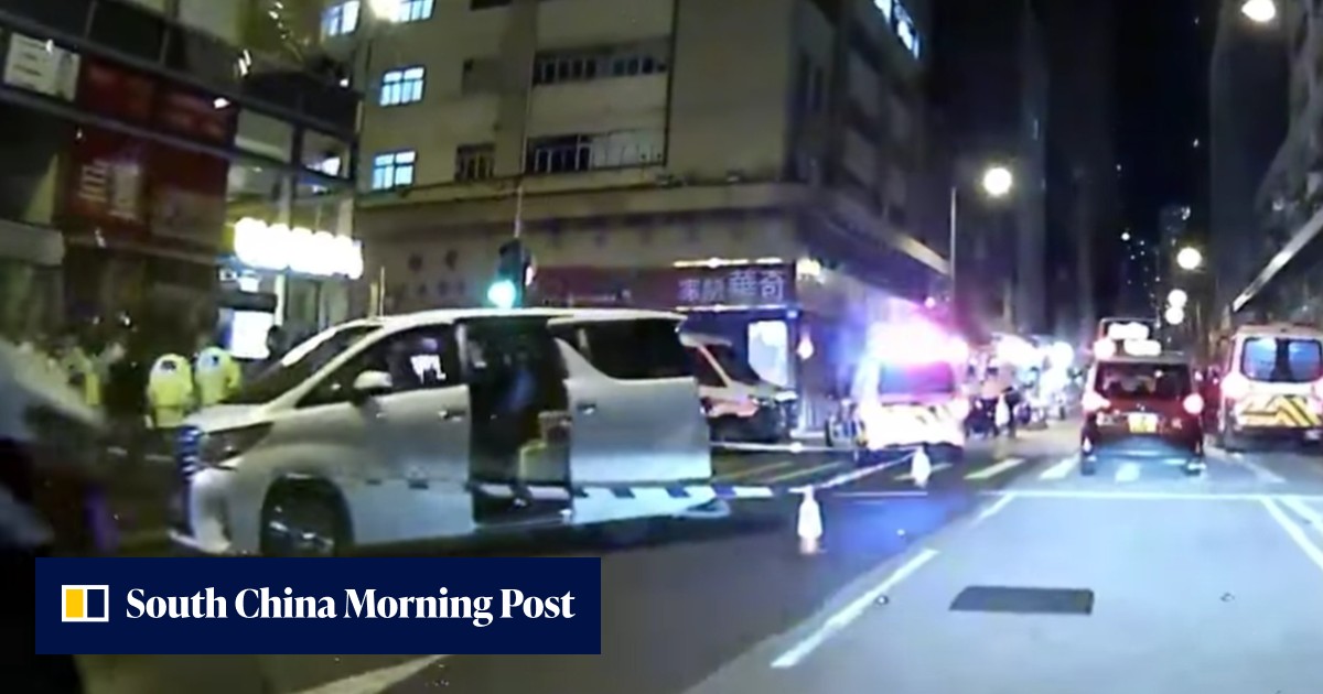 Hong Kong anti-triad police searching for 4 men who carried out knife ...