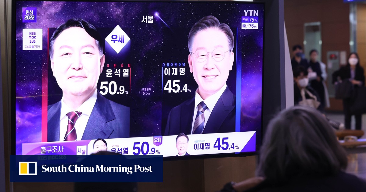 South Korea presidential election Early count shows no clear winner in