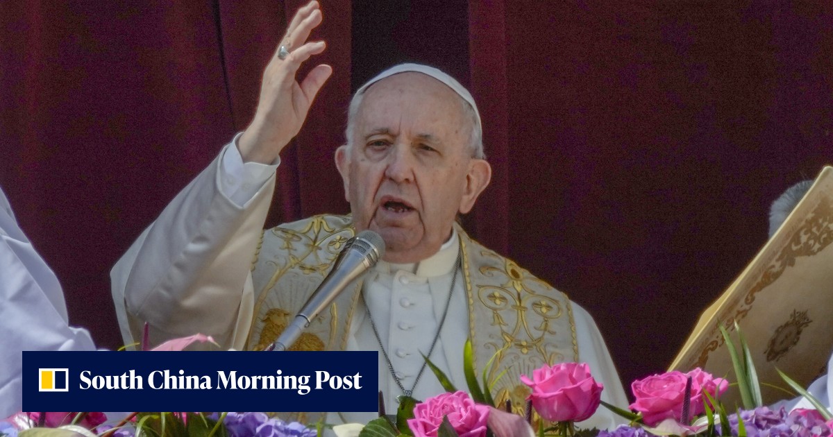 Pope Francis makes ‘plea for peace’ for war-torn Ukraine in Easter ...