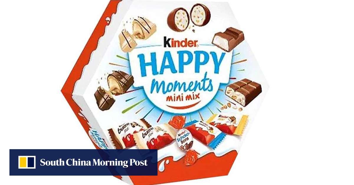 Kinder global recall fifth item in chocolate line, possibly