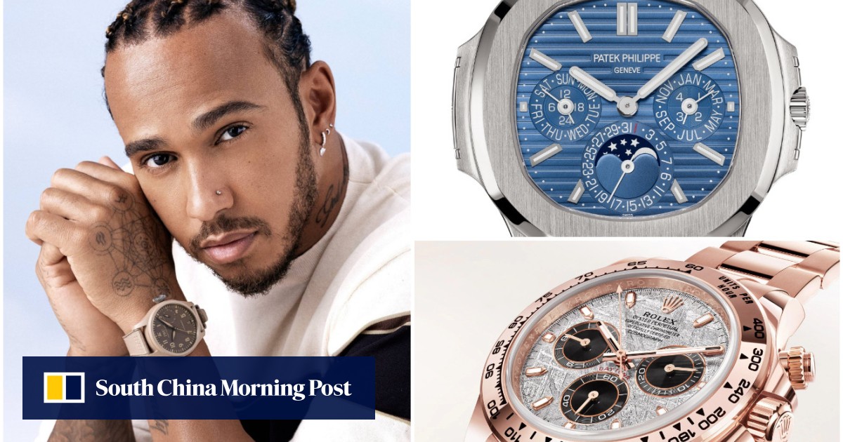 Inside Lewis Hamilton's luxury watch collection: the F1 icon sports IWC,  including a custom Black Lives Matter Ceratanium – he also loves Rolex and  Patek Philippe