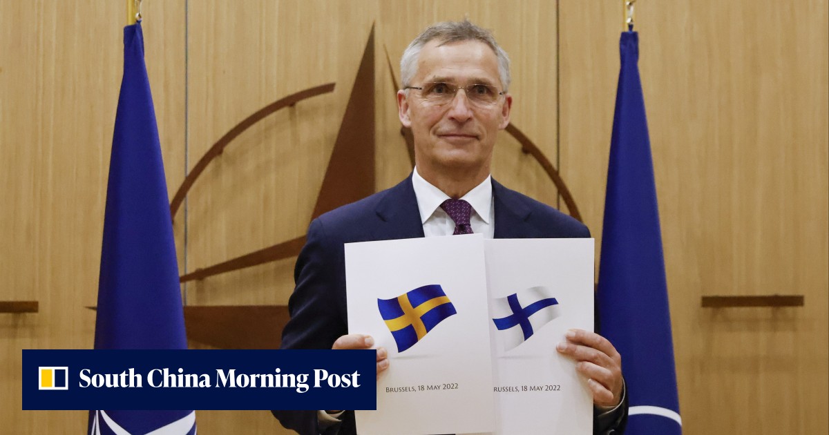 Finland and Sweden submit applications to join Nato | South China ...