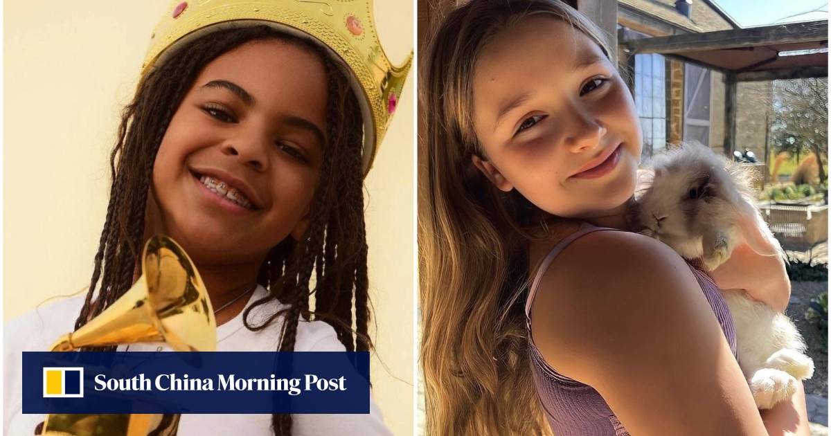 Blue Ivy Carter and Harper Beckham at age 10: how do their childhoods compare? Besides famous parents Beyoncé and Jay-Z, and Posh and Becks, they are both budding fashionistas born into major wealth |