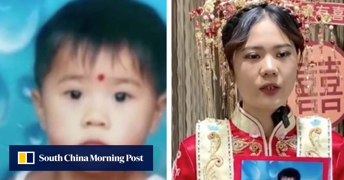 Chinese child-trafficking victim, sold for US$150, posts wedding dress video in bid to find birth parents before her nuptials | South China Morning Post