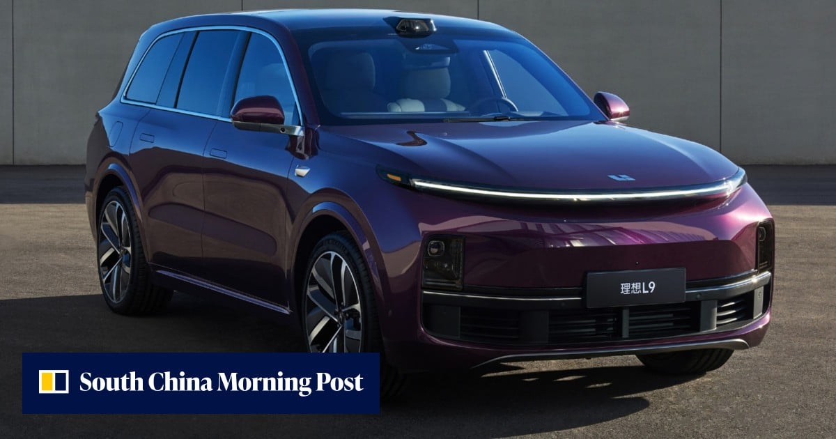 Li Company Chinese EV start-up Li Auto launches L9, the ‘full-size SUV with no ...