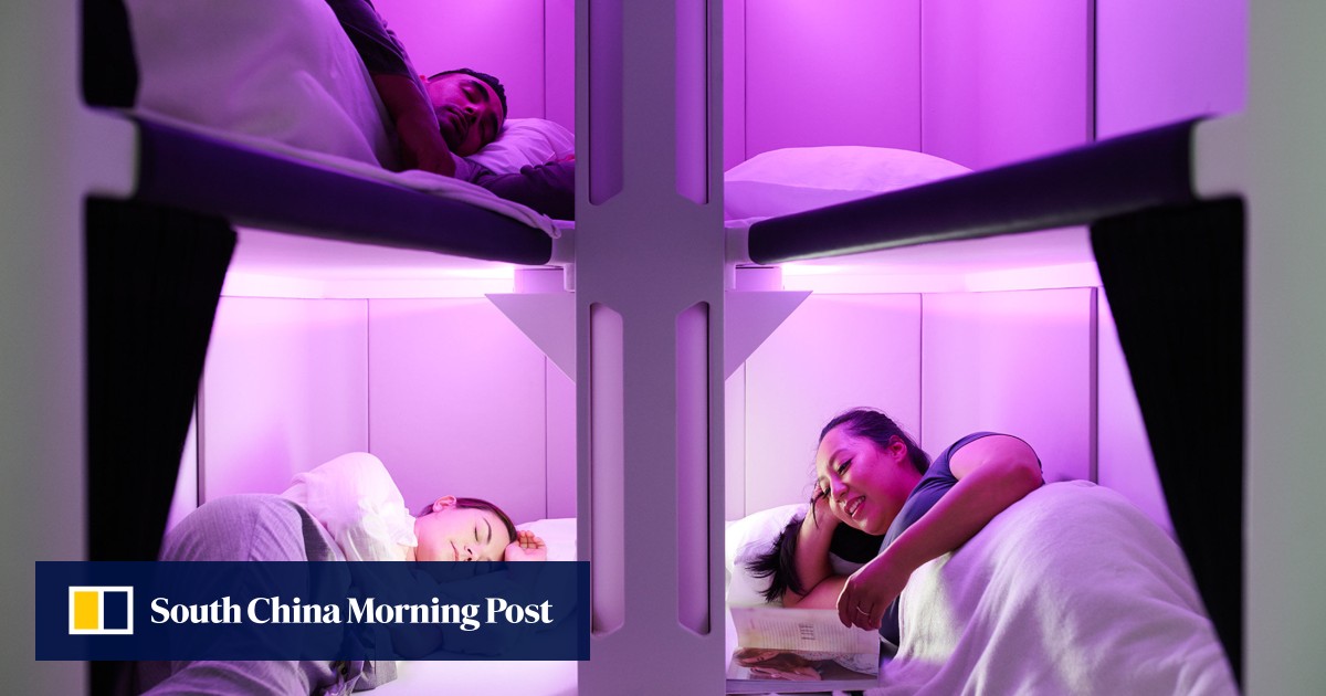 Airplane sleep pods in economy class are coming to Air New Zealand in