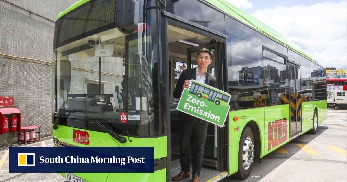 Bus operator KMB seeks government support to power electric fleet conversion - South China Morning Post